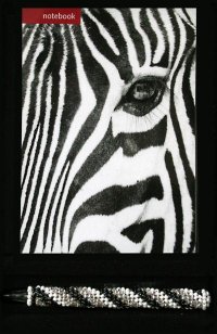 1A. SA Small Travel Gift Box - Zebra Notebook with Ndebele pen
